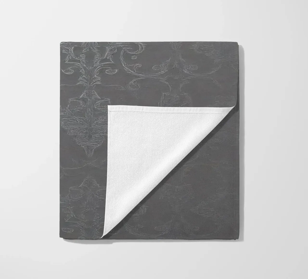 Elegant textured wallpaper with intricate pattern and subtle beach towel by DesignDoodle