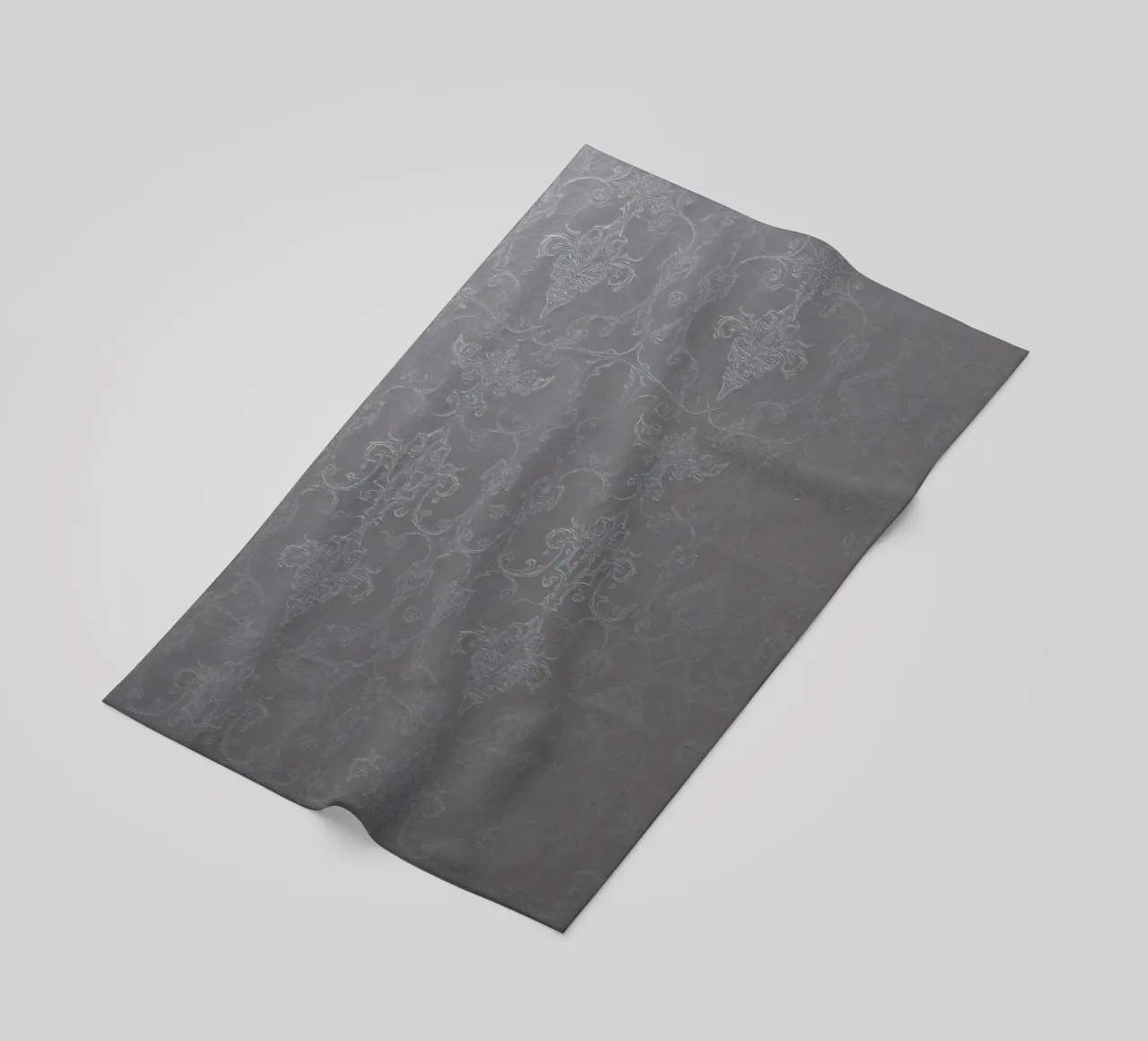 Elegant textured wallpaper with intricate pattern and subtle beach towel by DesignDoodle