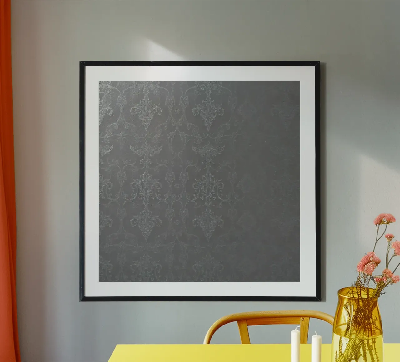 Elegant textured wallpaper with intricate pattern and subtle hahnemühle by DesignDoodle