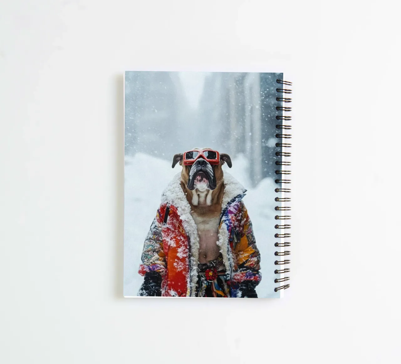 Rico spiral notebook by Affiches Chien Originales – Dogland