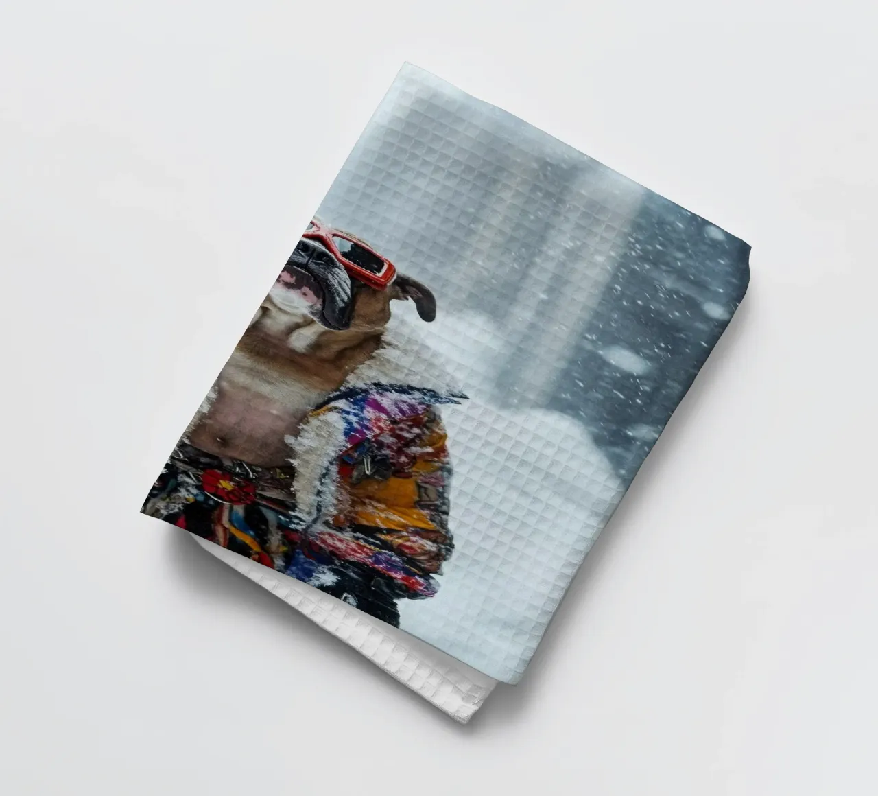 Rico tea towel by Affiches Chien Originales – Dogland