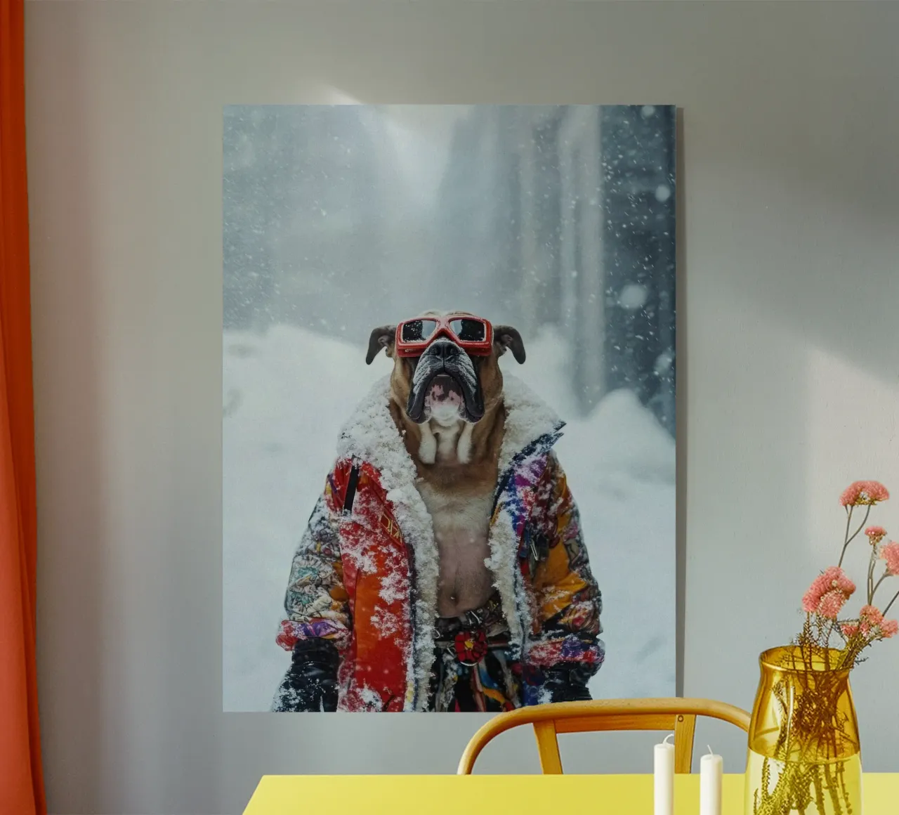 Rico plexiglass da Affiches Chien Originales – Dogland