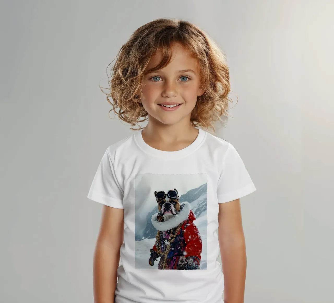 Sergio t-shirt bambini da Affiches Chien Originales – Dogland