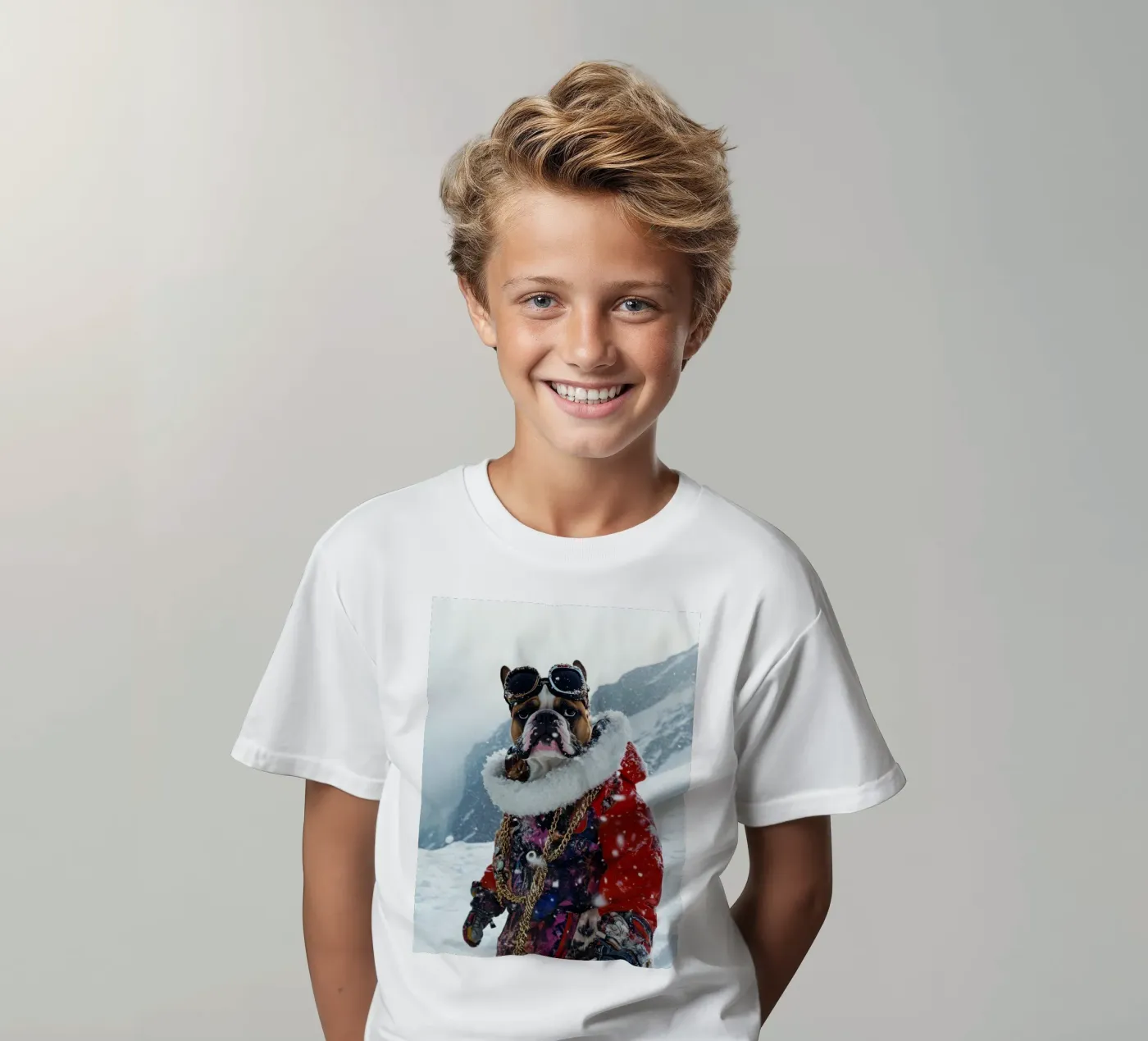 Sergio kinder t-shirt van Affiches Chien Originales – Dogland