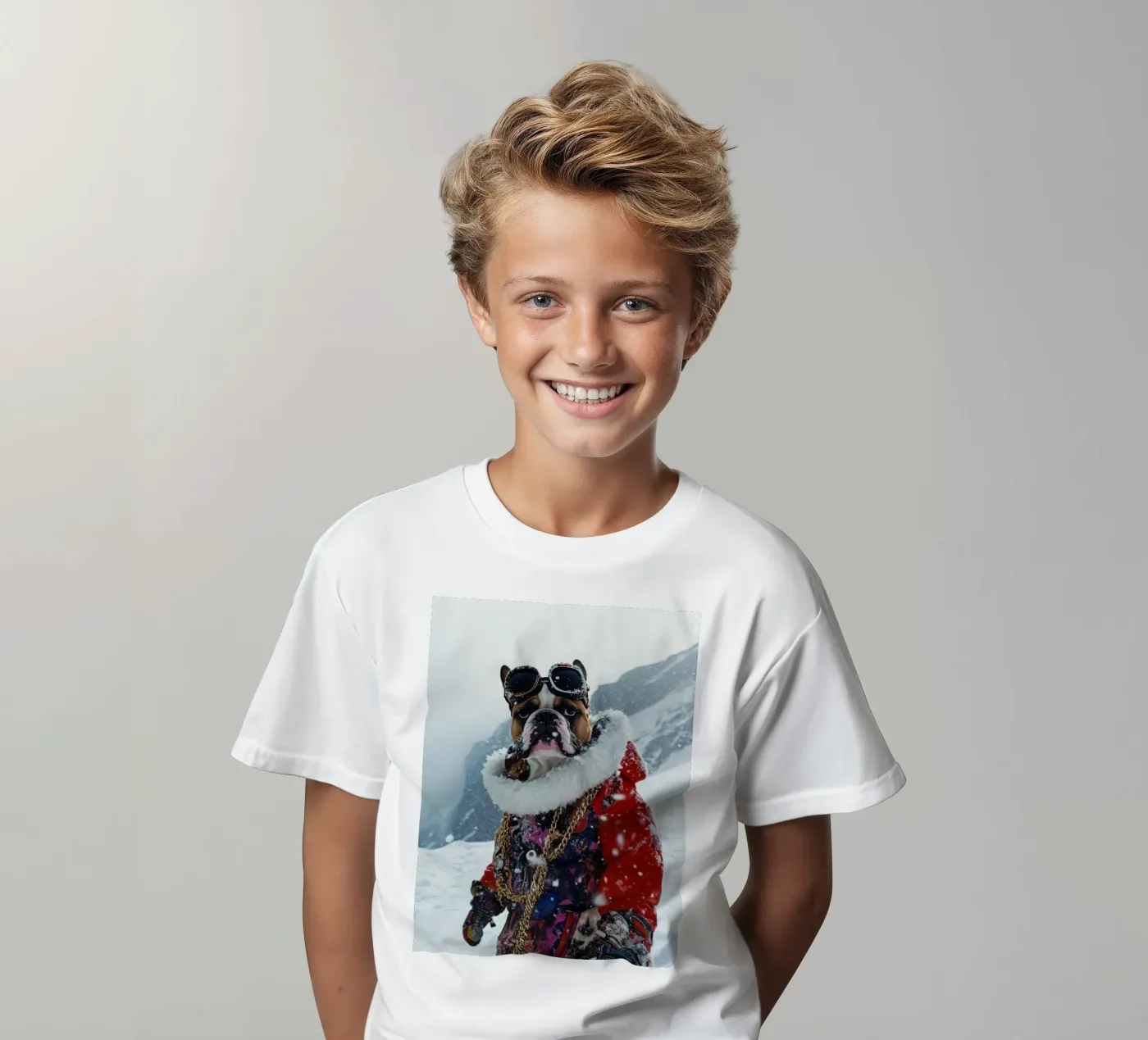 Sergio kinder t-shirt van Affiches Chien Originales – Dogland