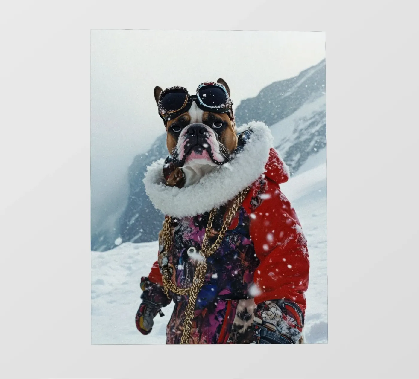 Sergio carta da parati fotografica da Affiches Chien Originales – Dogland