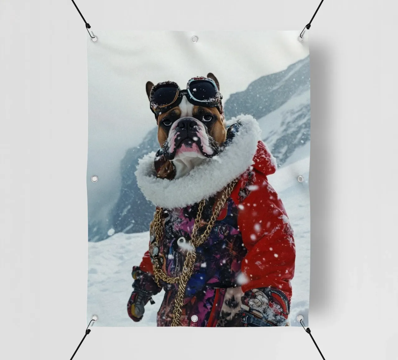 Sergio telo in pvc da Affiches Chien Originales – Dogland