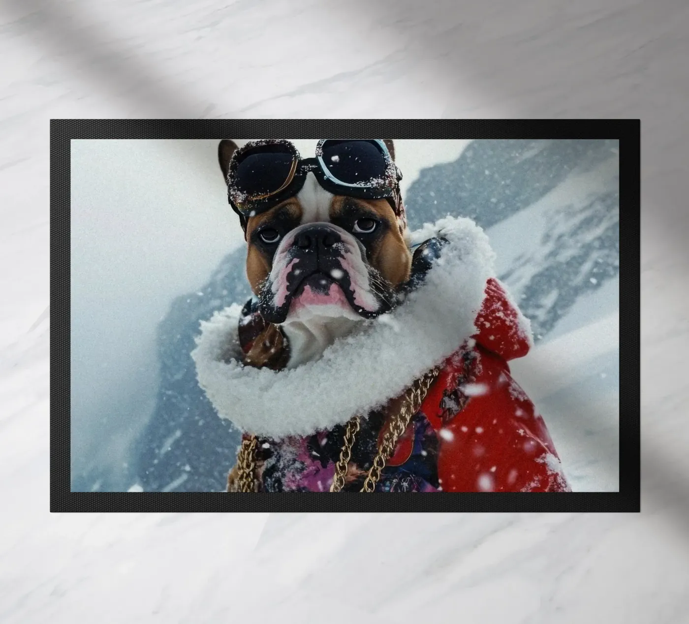Sergio Fußmatte von Affiches Chien Originales – Dogland