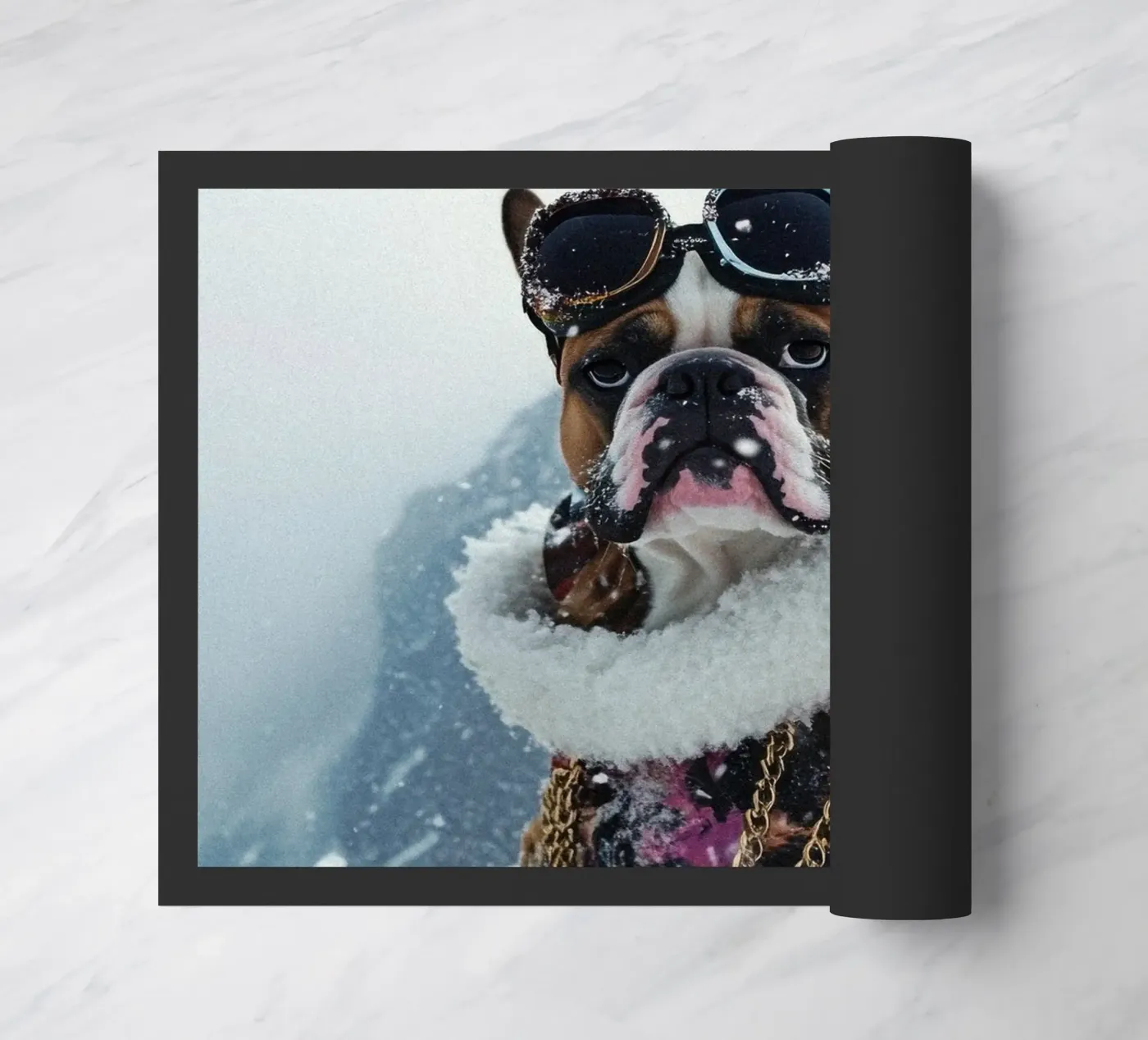 Sergio Fußmatte von Affiches Chien Originales – Dogland