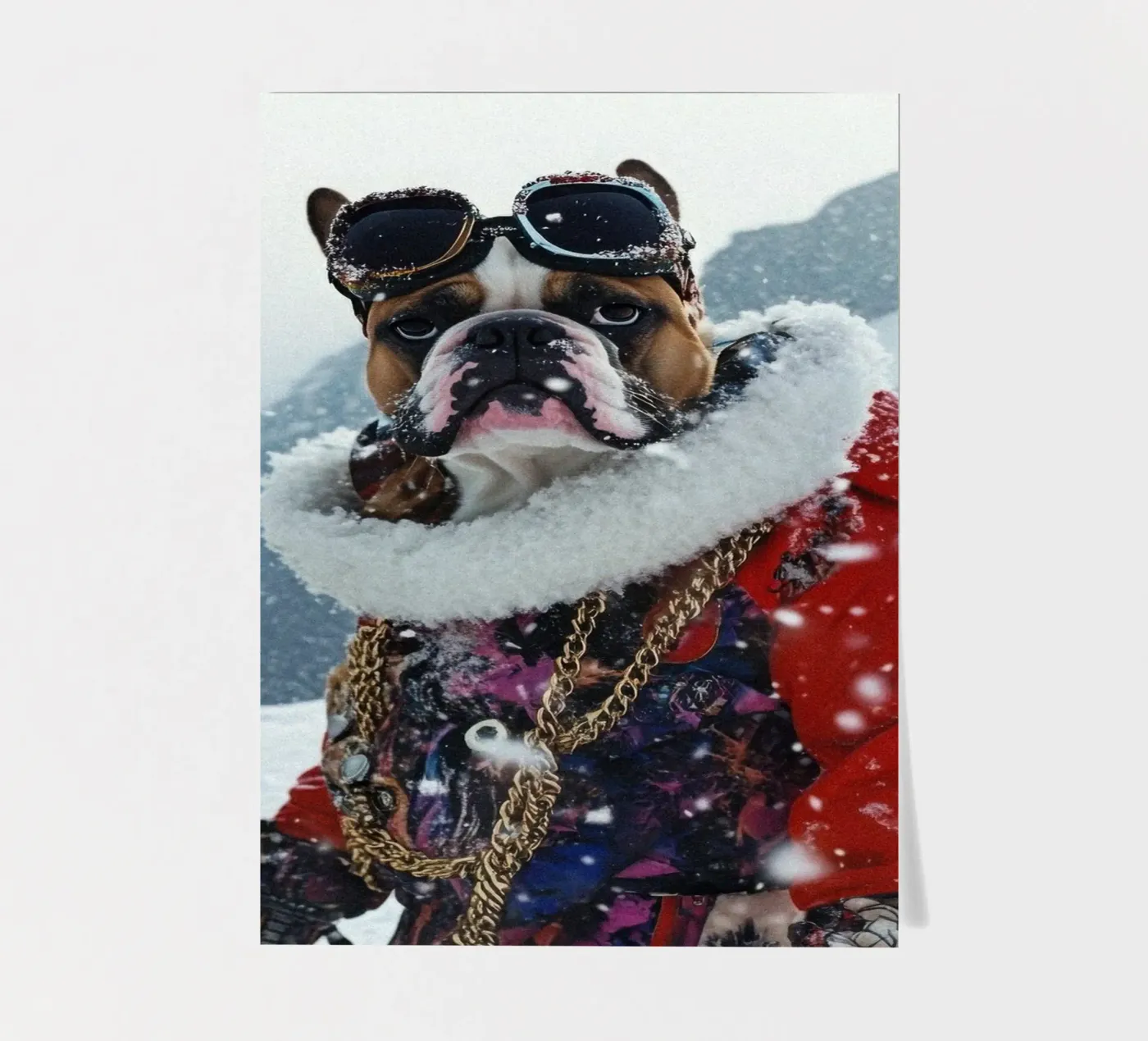 Sergio sticker sheet by Affiches Chien Originales – Dogland