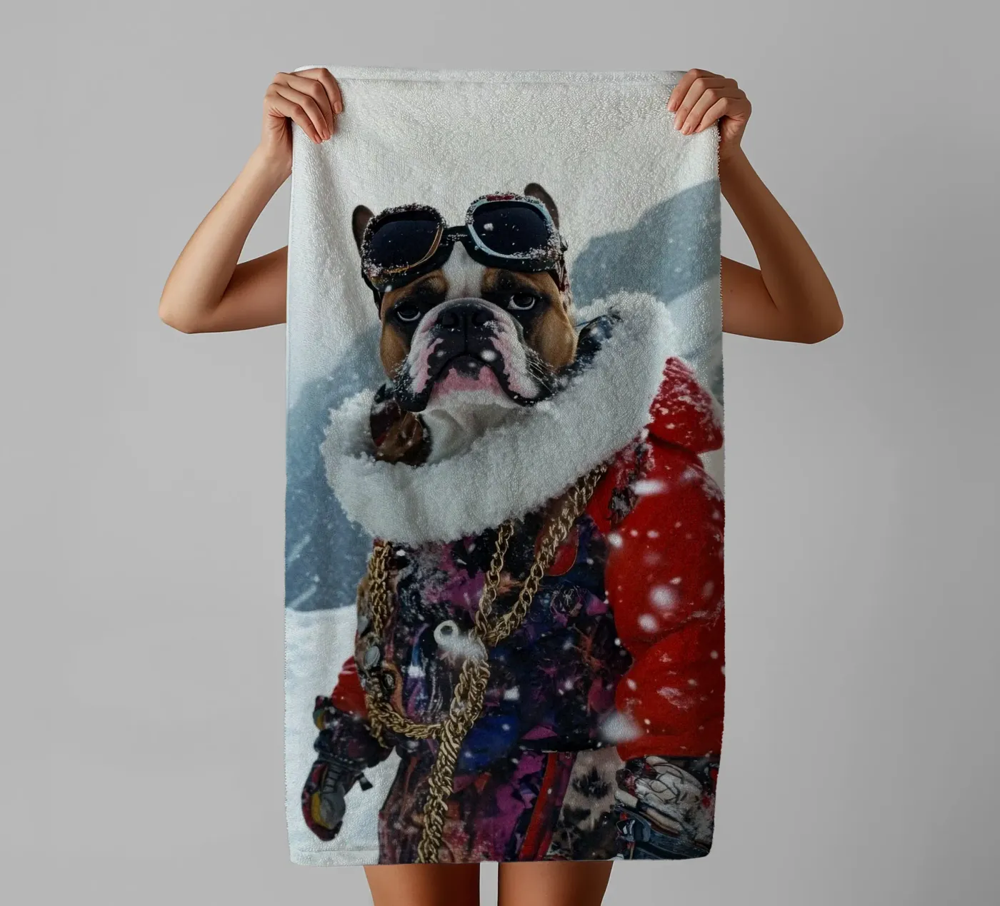 Sergio badhanddoek van Affiches Chien Originales – Dogland