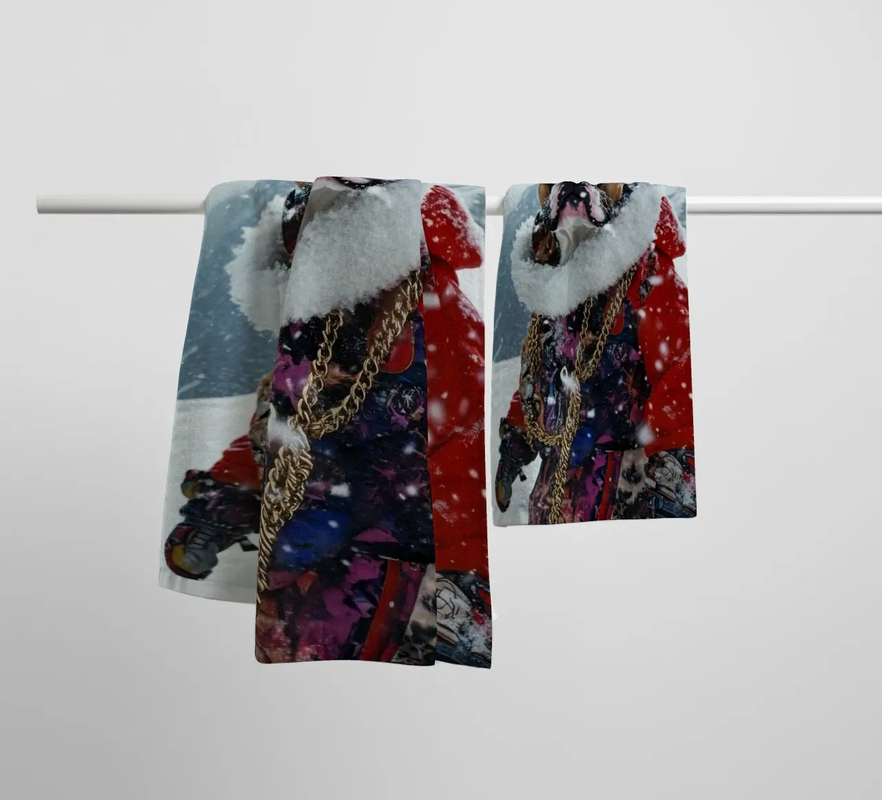 Sergio towel by Affiches Chien Originales – Dogland