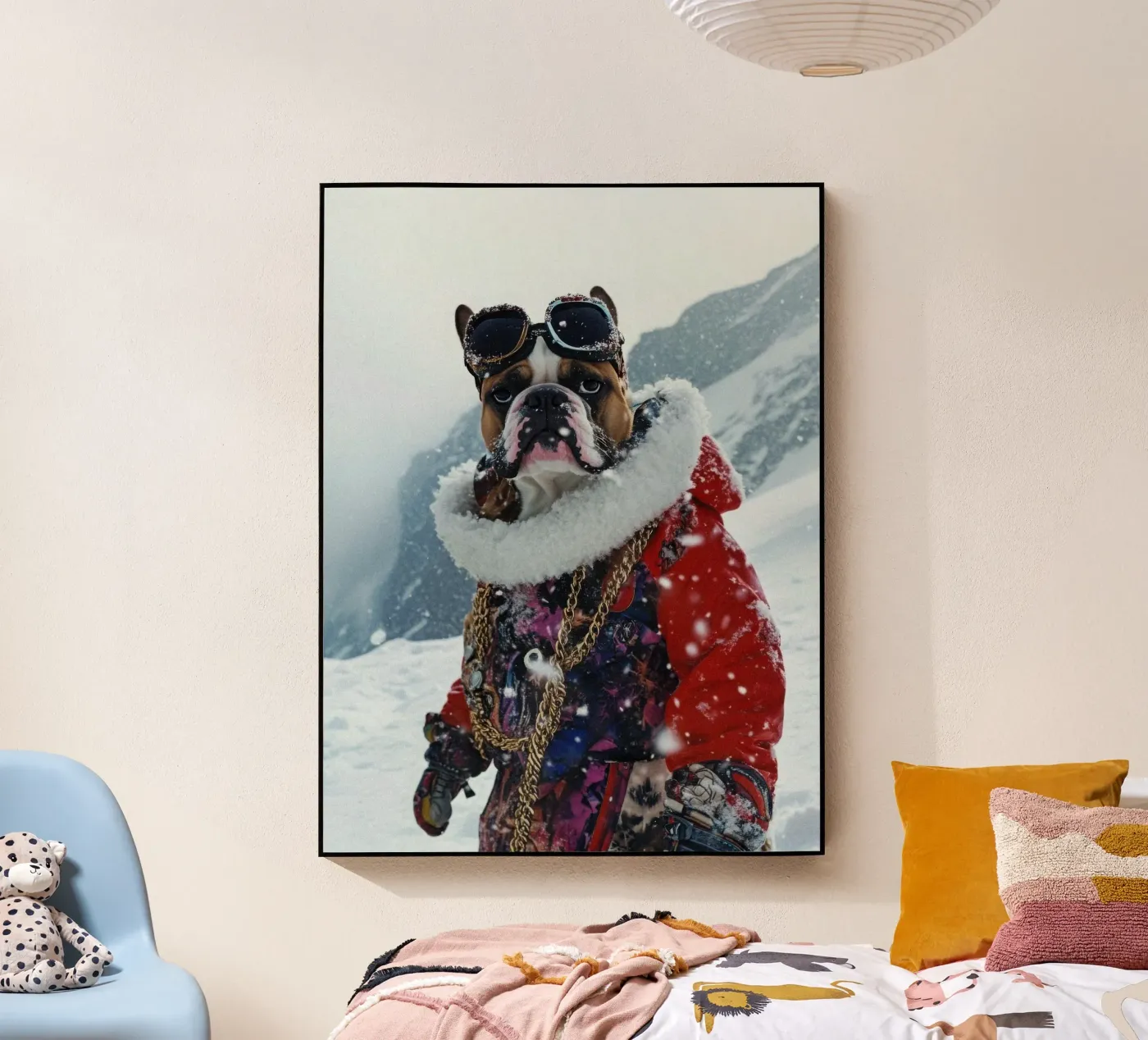 Sergio plexiglas de Affiches Chien Originales – Dogland