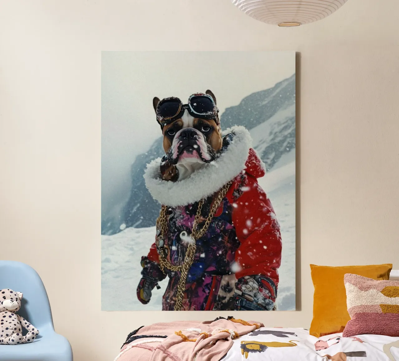 Sergio canvas van Affiches Chien Originales – Dogland