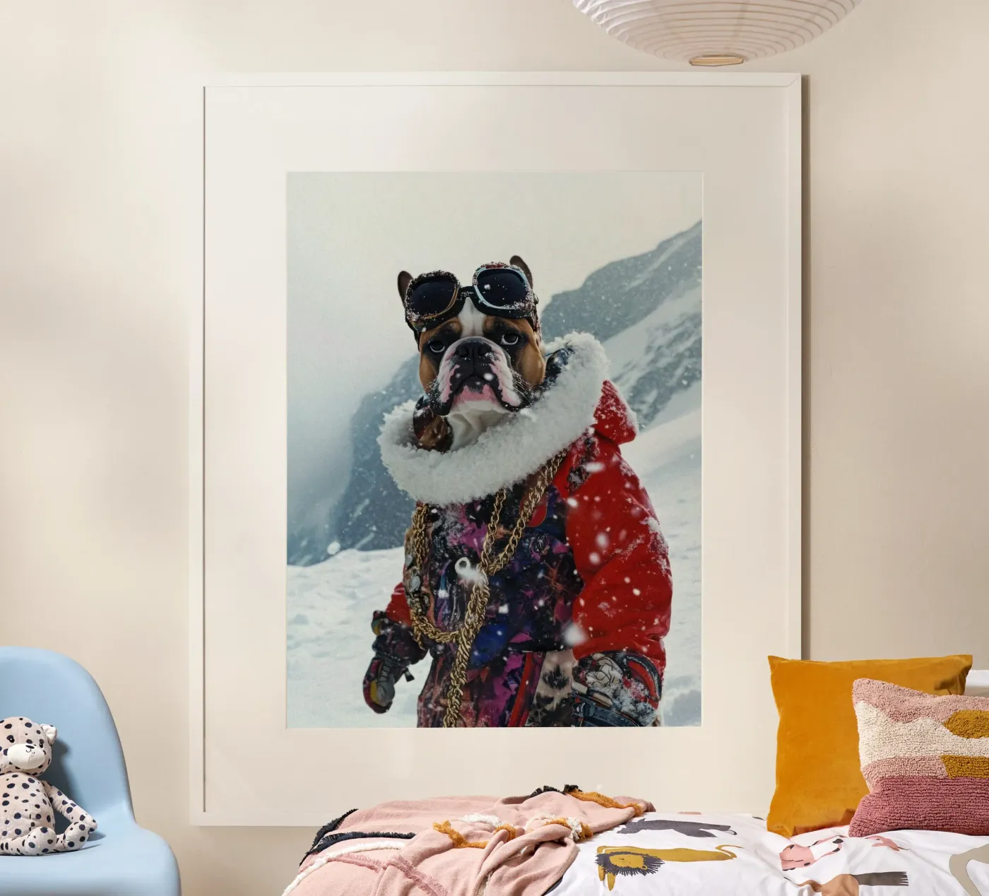 Sergio poster van Affiches Chien Originales – Dogland