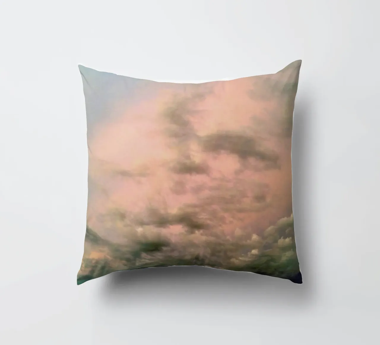 Pink Epic decorative cushion by Angelo Cerantola