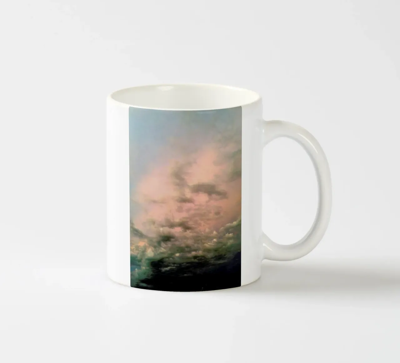 Pink Epic tazza in ceramica da Angelo Cerantola