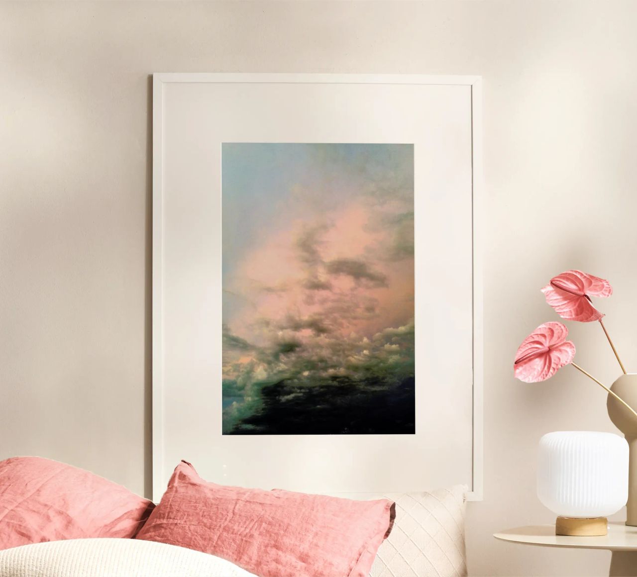 Pink Epic Poster von Angelo Cerantola