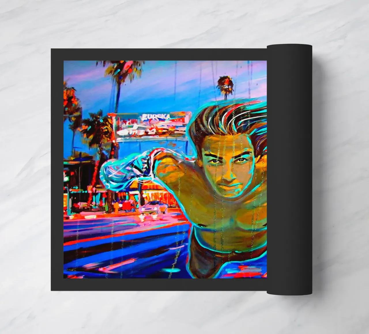 Fly ! doormat by Happy 😃 Art 🎨 by Christine Schnoell