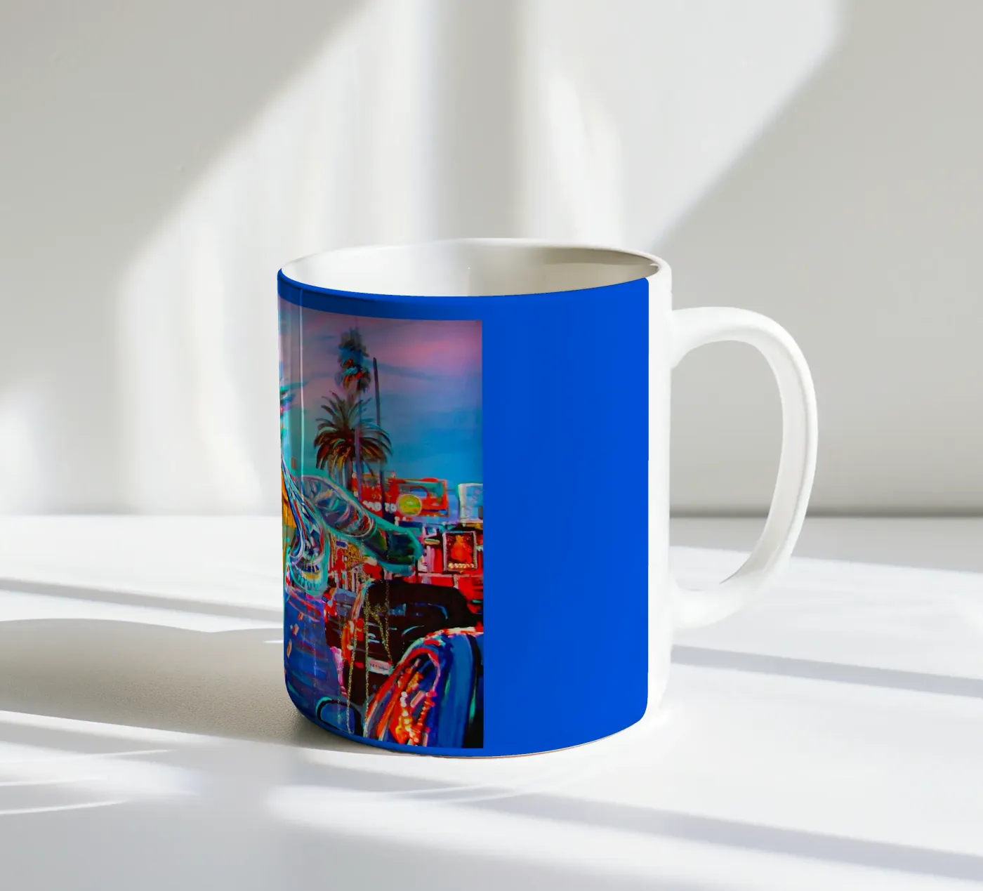 Fly ! ceramic mug by Happy 😃 Art 🎨 by Christine Schnoell