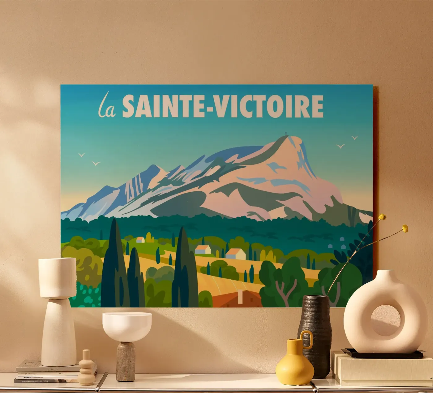 Sainte-Victoire plexiglass da C.WILL