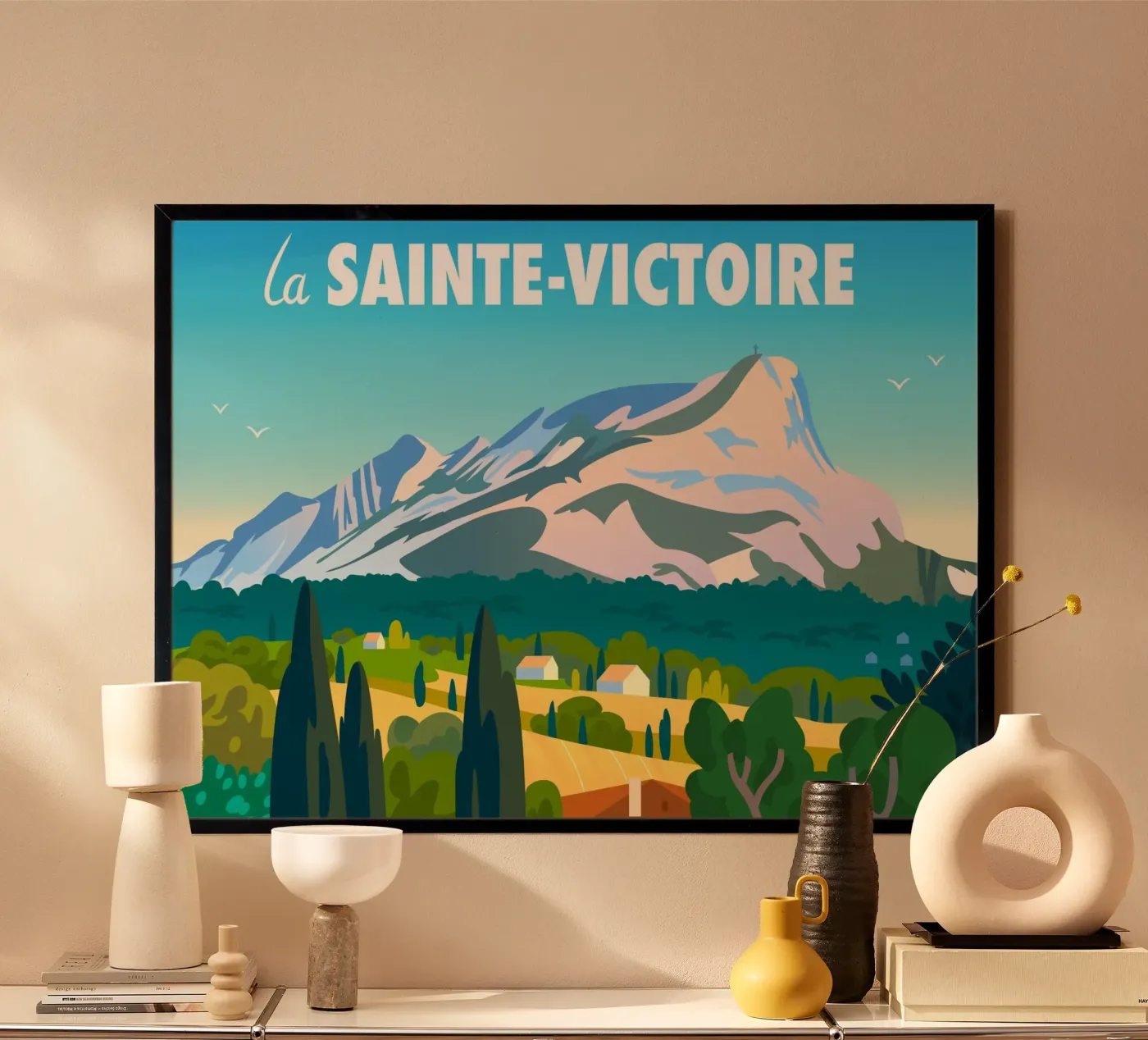 Sainte-Victoire poster da C.WILL