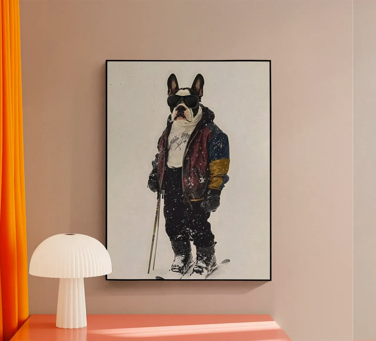 Lenny plexiglass da Affiches Chien Originales – Dogland