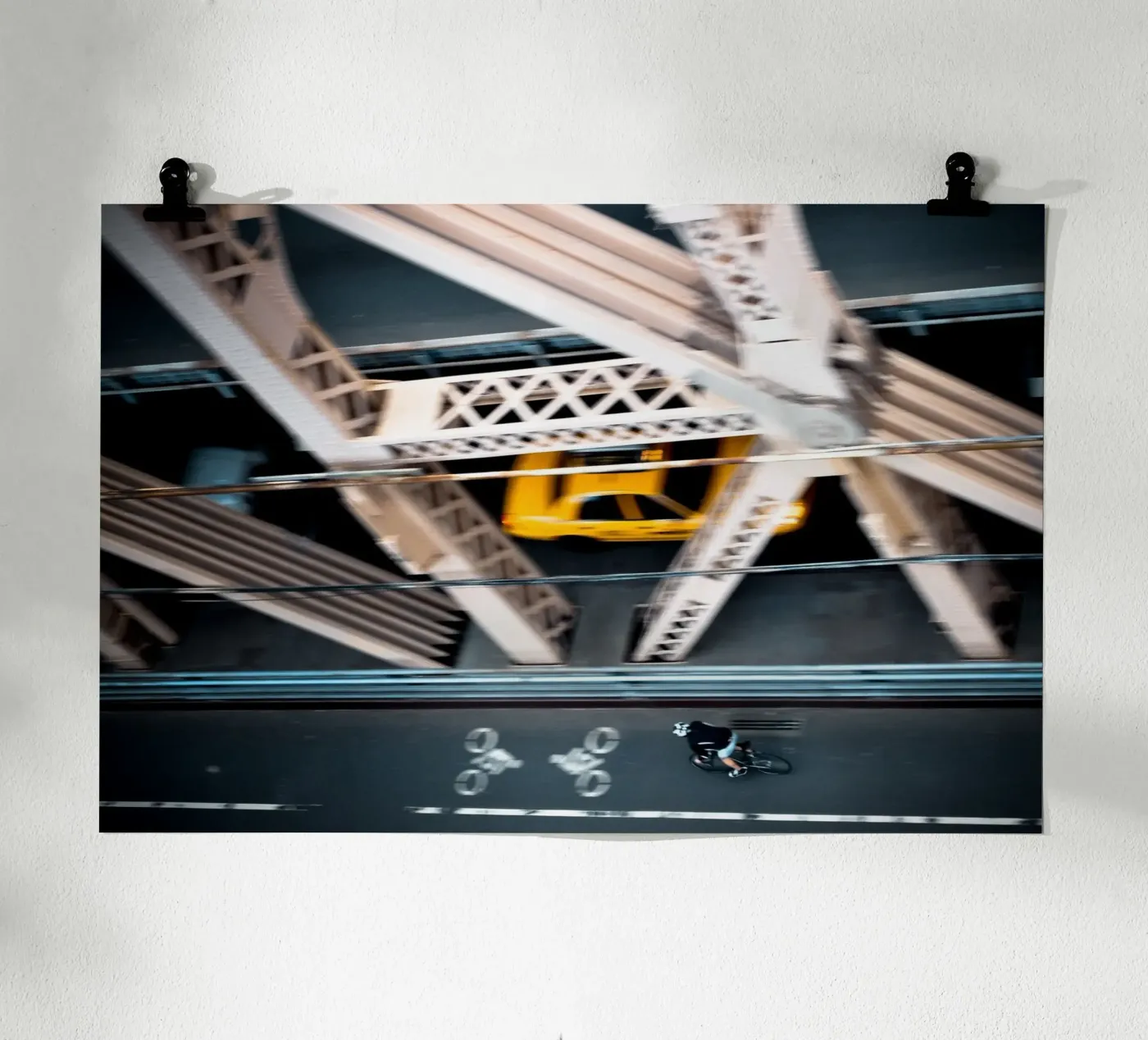 Rush poster van Cordula Schaefer