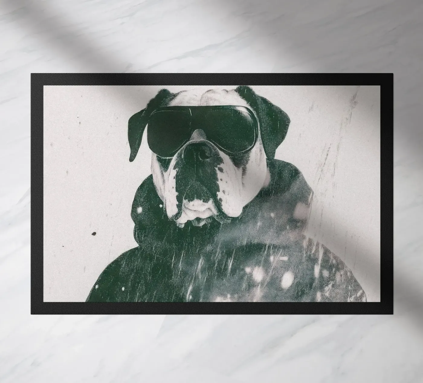 Bruno doormat by Affiches Chien Originales – Dogland