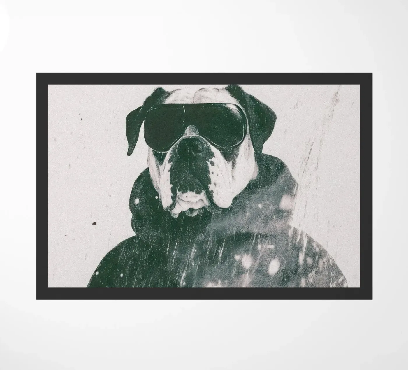 Bruno doormat by Affiches Chien Originales – Dogland