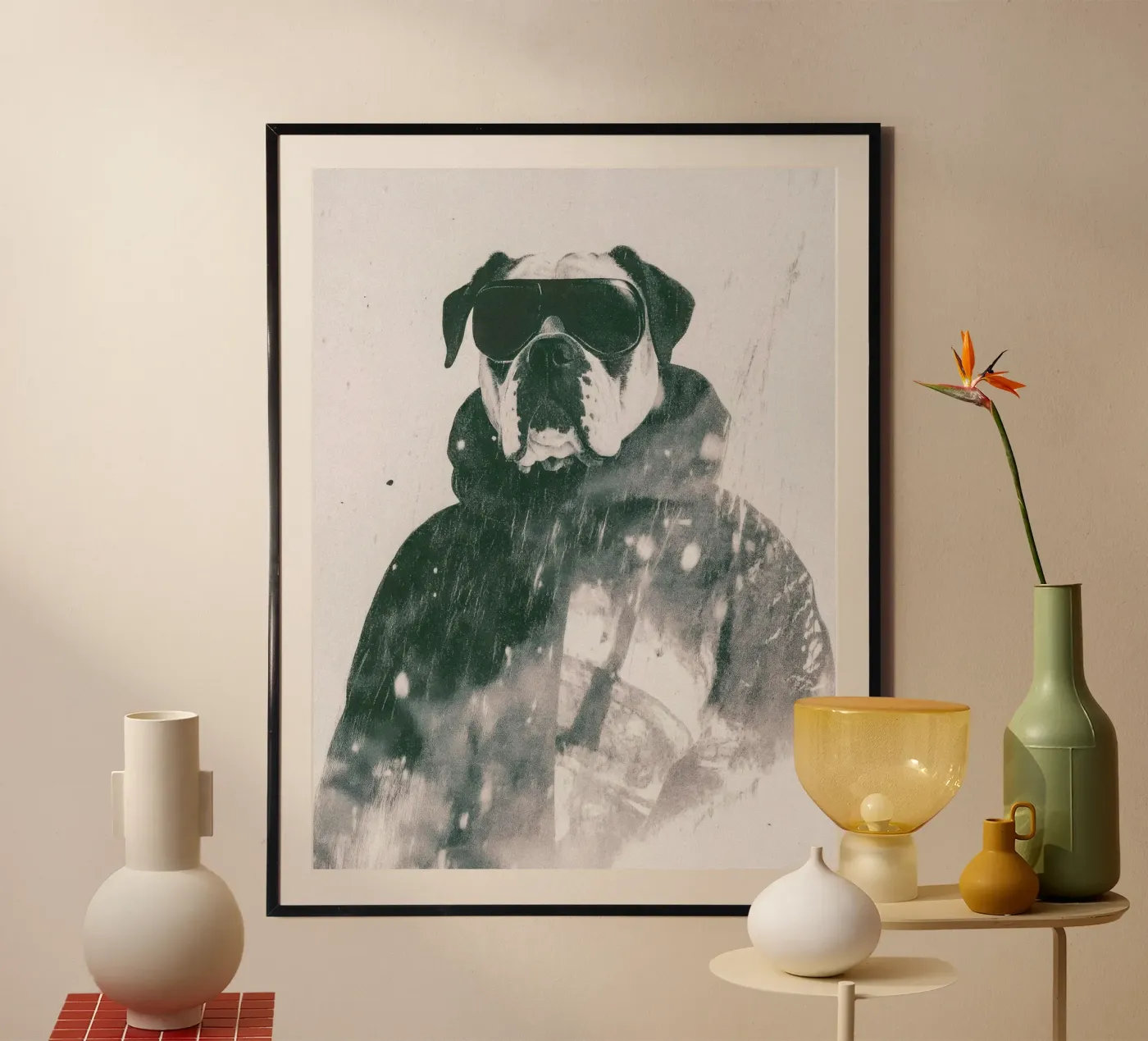Bruno poster van Affiches Chien Originales – Dogland