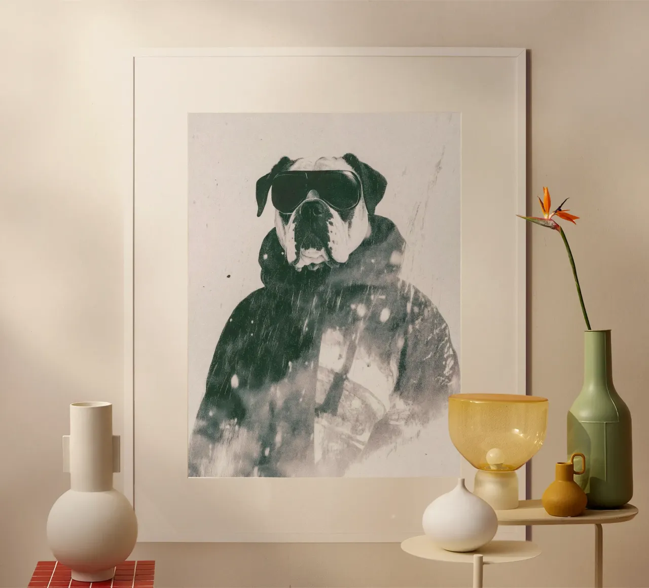 Bruno carta hahnemühle da Affiches Chien Originales – Dogland