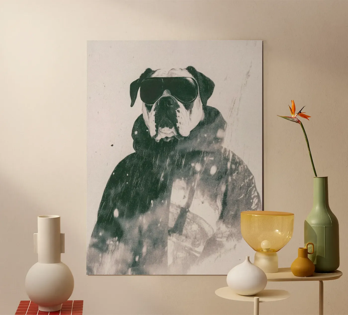 Bruno poster van Affiches Chien Originales – Dogland
