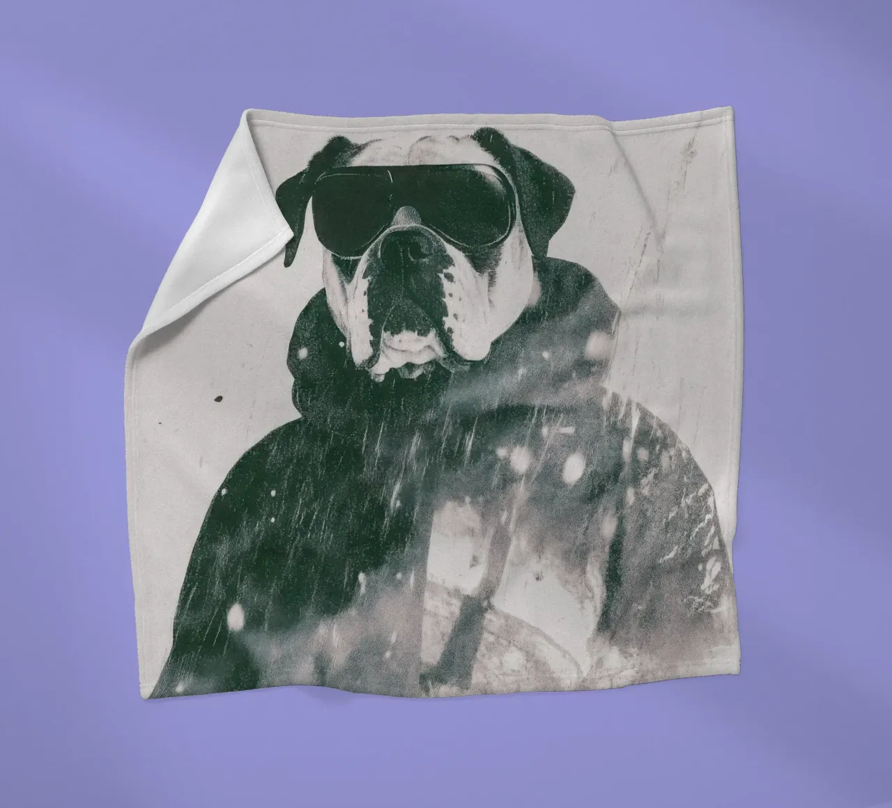 Bruno coperta in pile da Affiches Chien Originales – Dogland