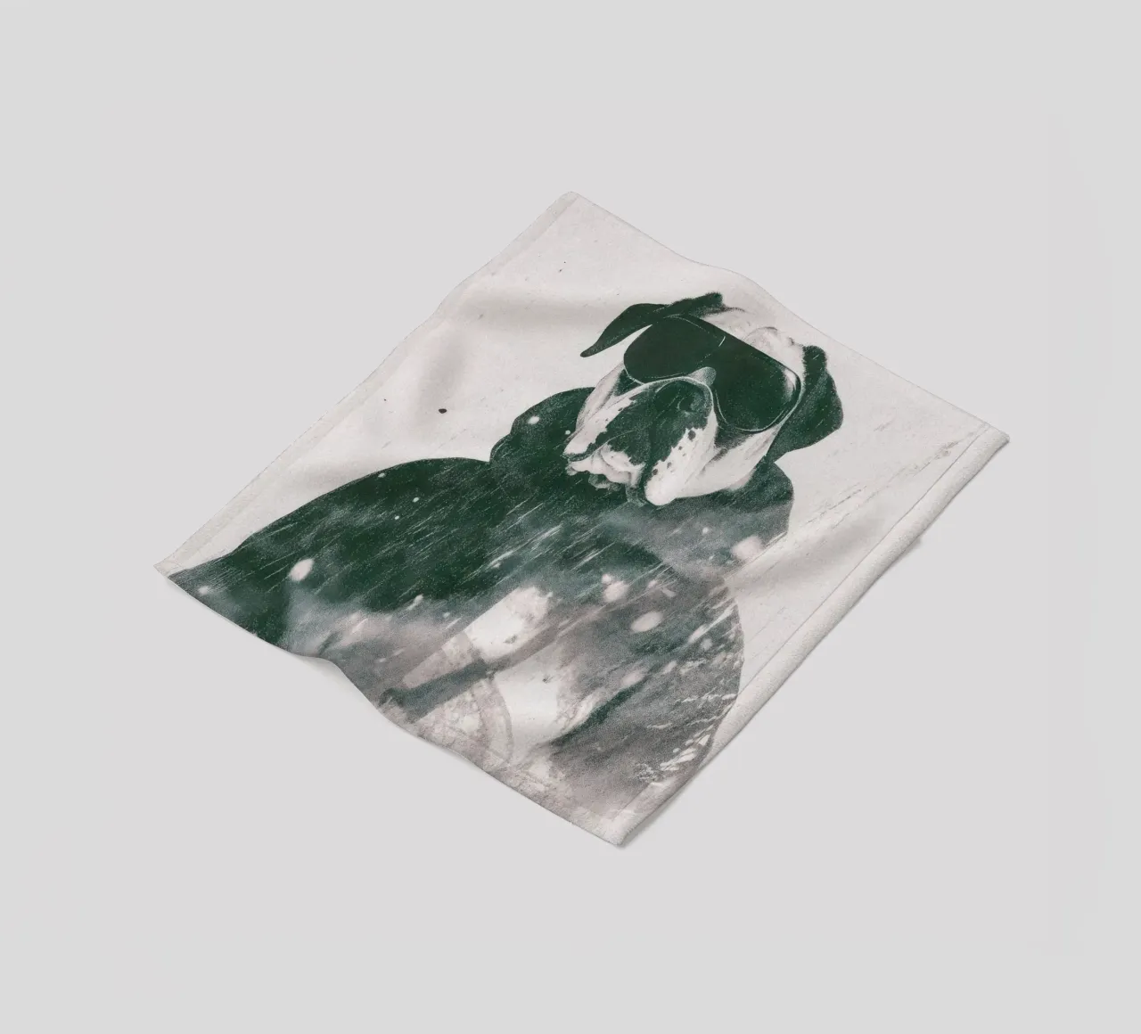 Bruno coperta in pile da Affiches Chien Originales – Dogland