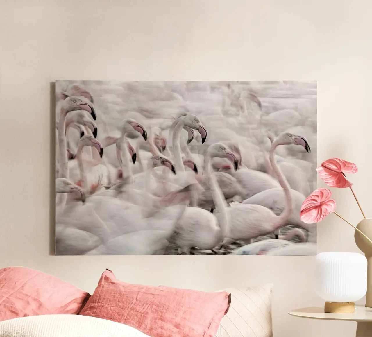 In The Pink Transhumance - Martine Benezech toile de Pictufy