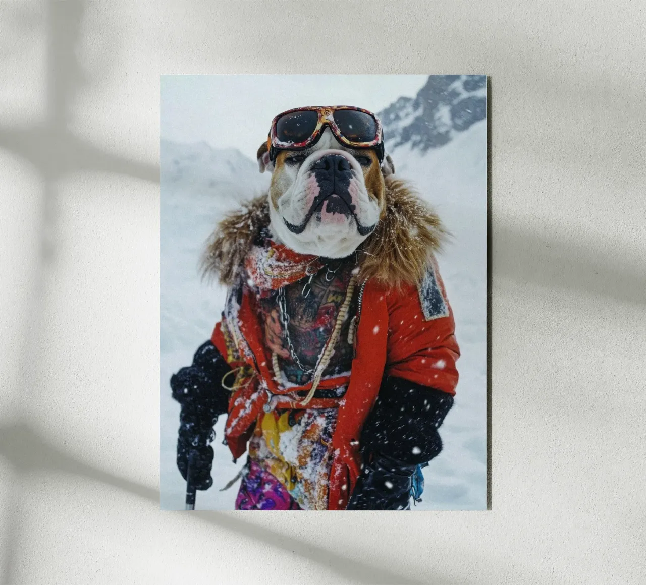 Rocky panneau forex de Affiches Chien Originales – Dogland