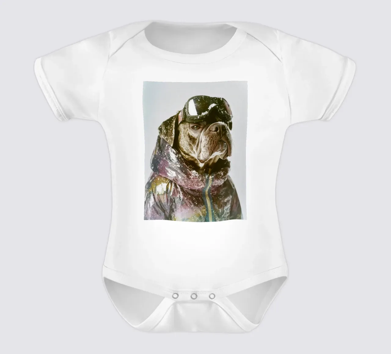 Dante body neonato maniche corte da Affiches Chien Originales – Dogland