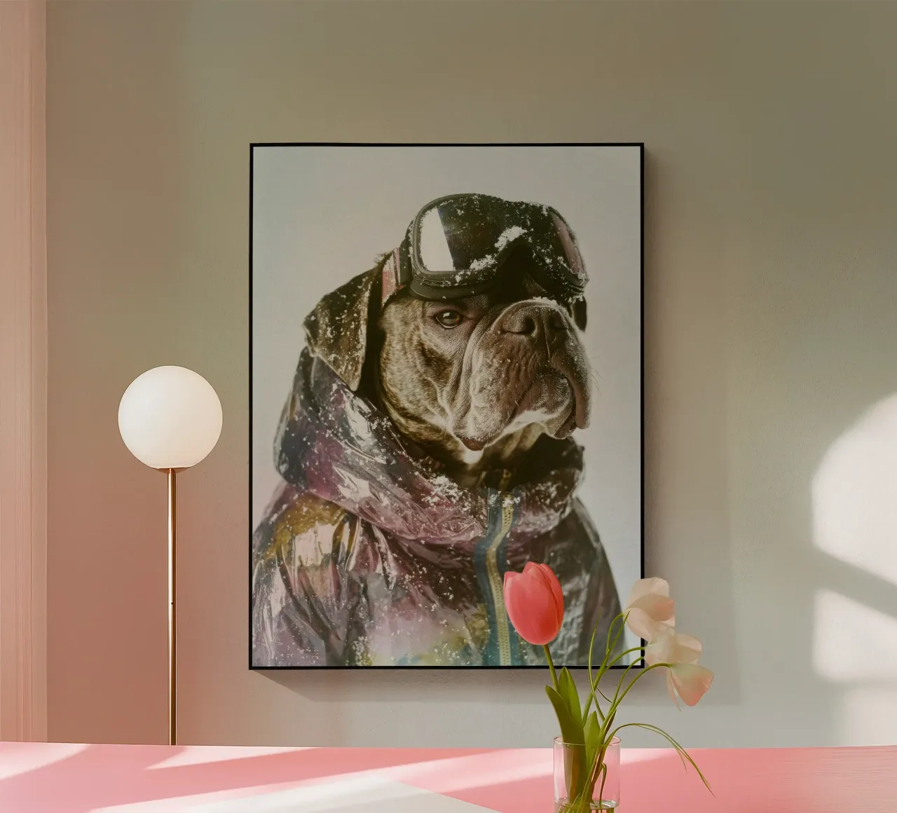 Dante plexiglass da Affiches Chien Originales – Dogland