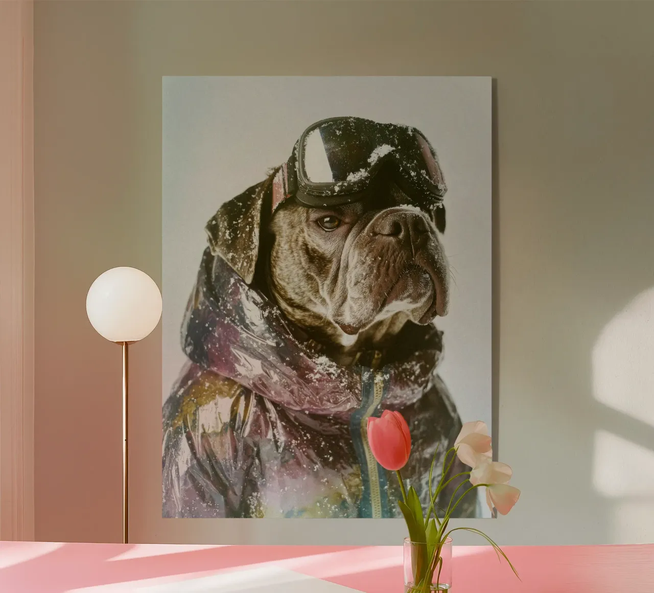 Dante plexiglass da Affiches Chien Originales – Dogland