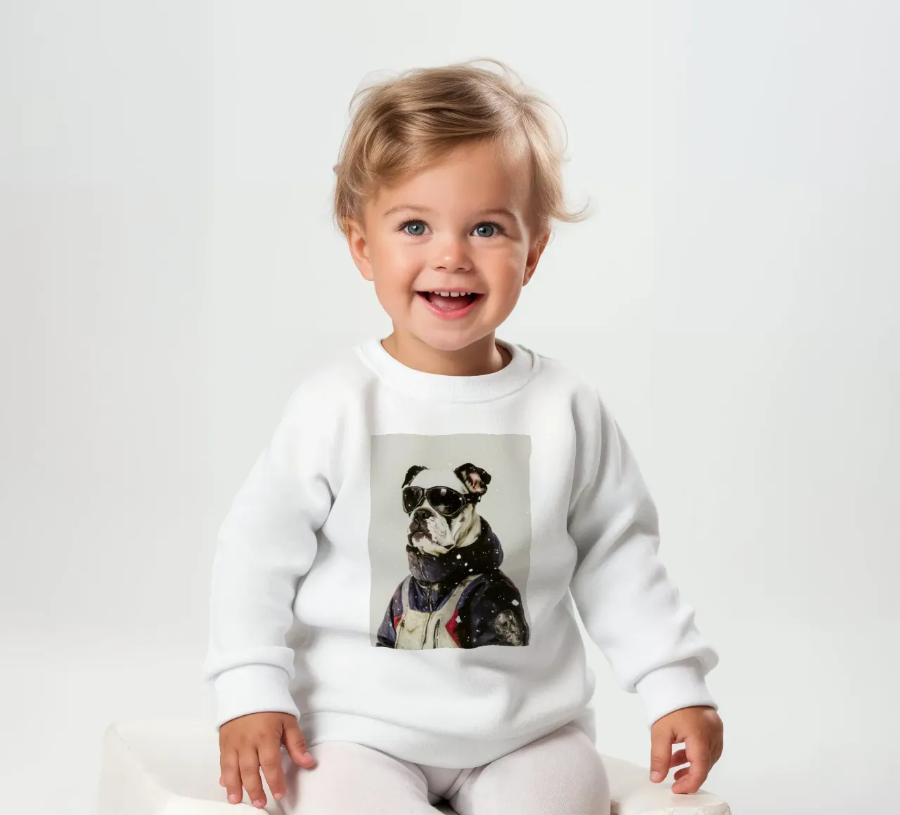 Max felpa neonato da Affiches Chien Originales – Dogland