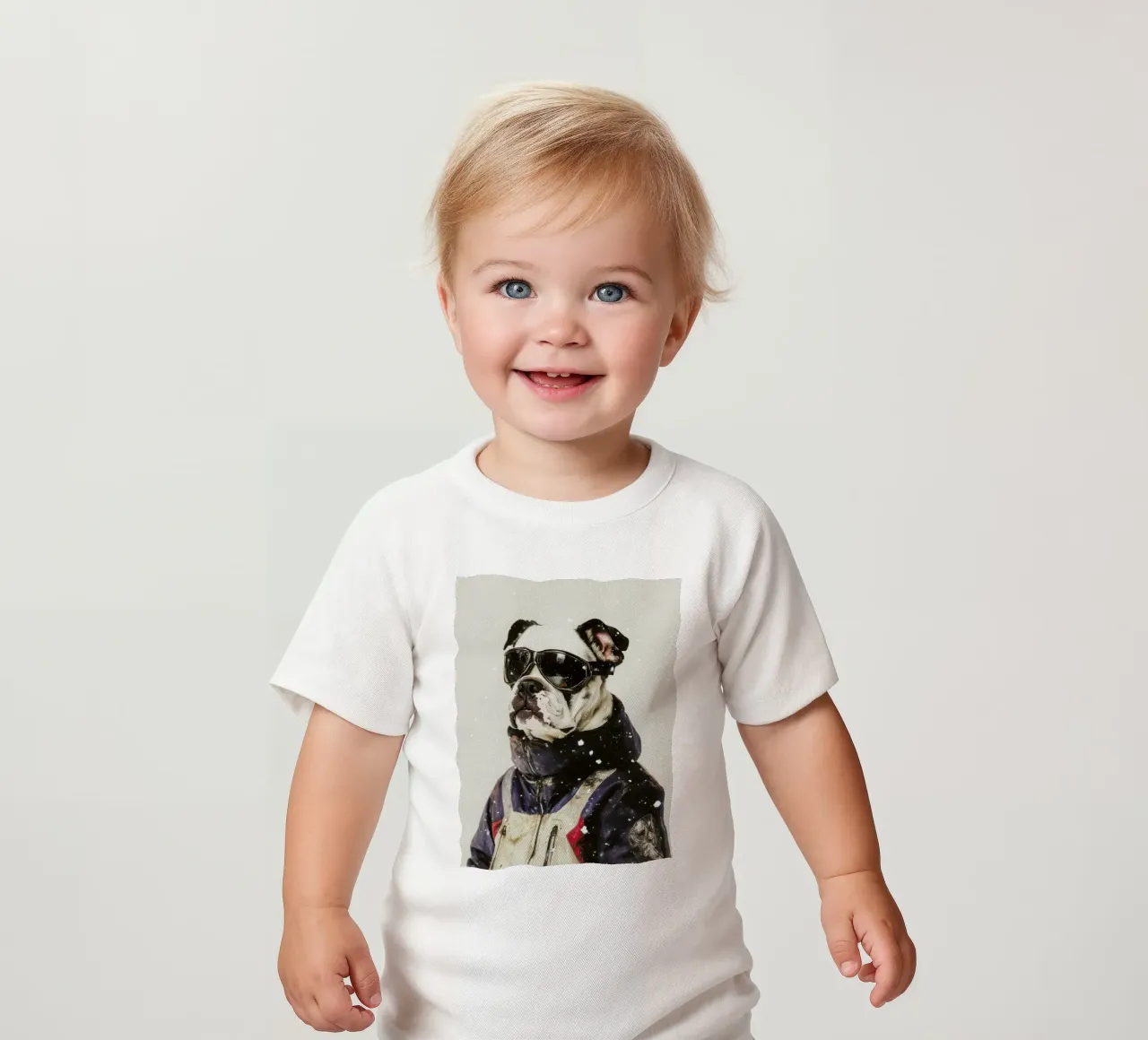 Max maglietta neonato da Affiches Chien Originales – Dogland