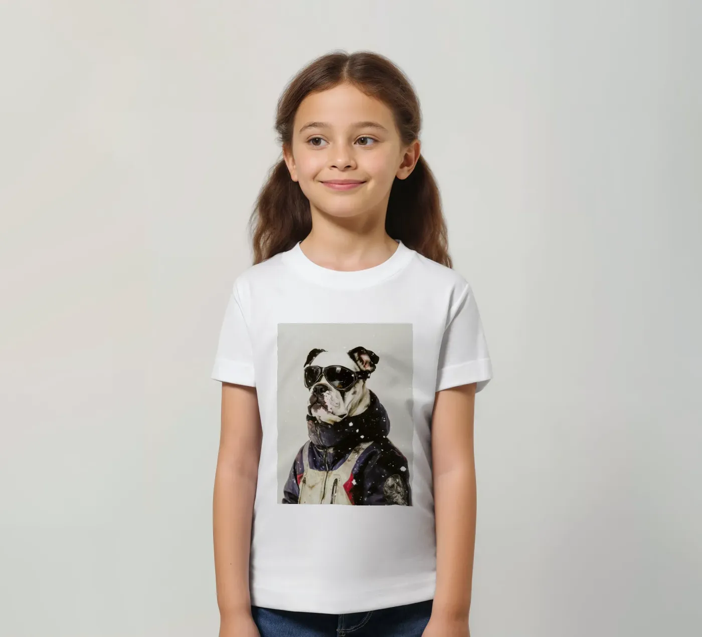 Max Kinder T-Shirt von Affiches Chien Originales – Dogland