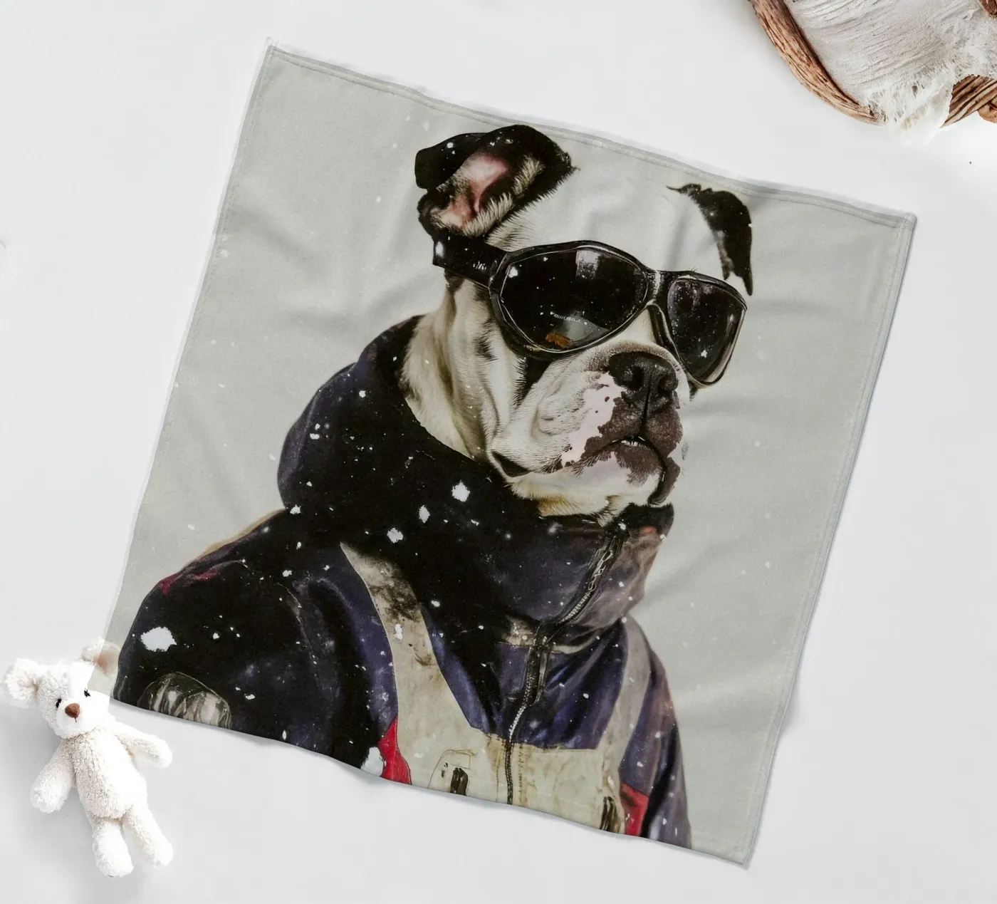 Max Fleecedecke von Affiches Chien Originales – Dogland