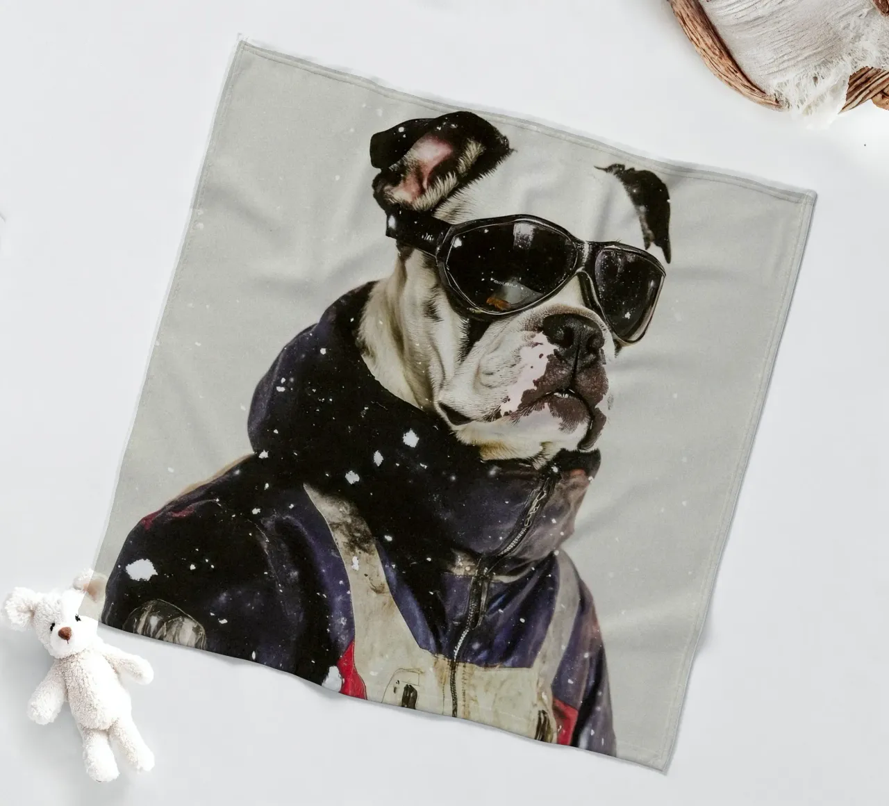 Max Fleecedecke von Affiches Chien Originales – Dogland