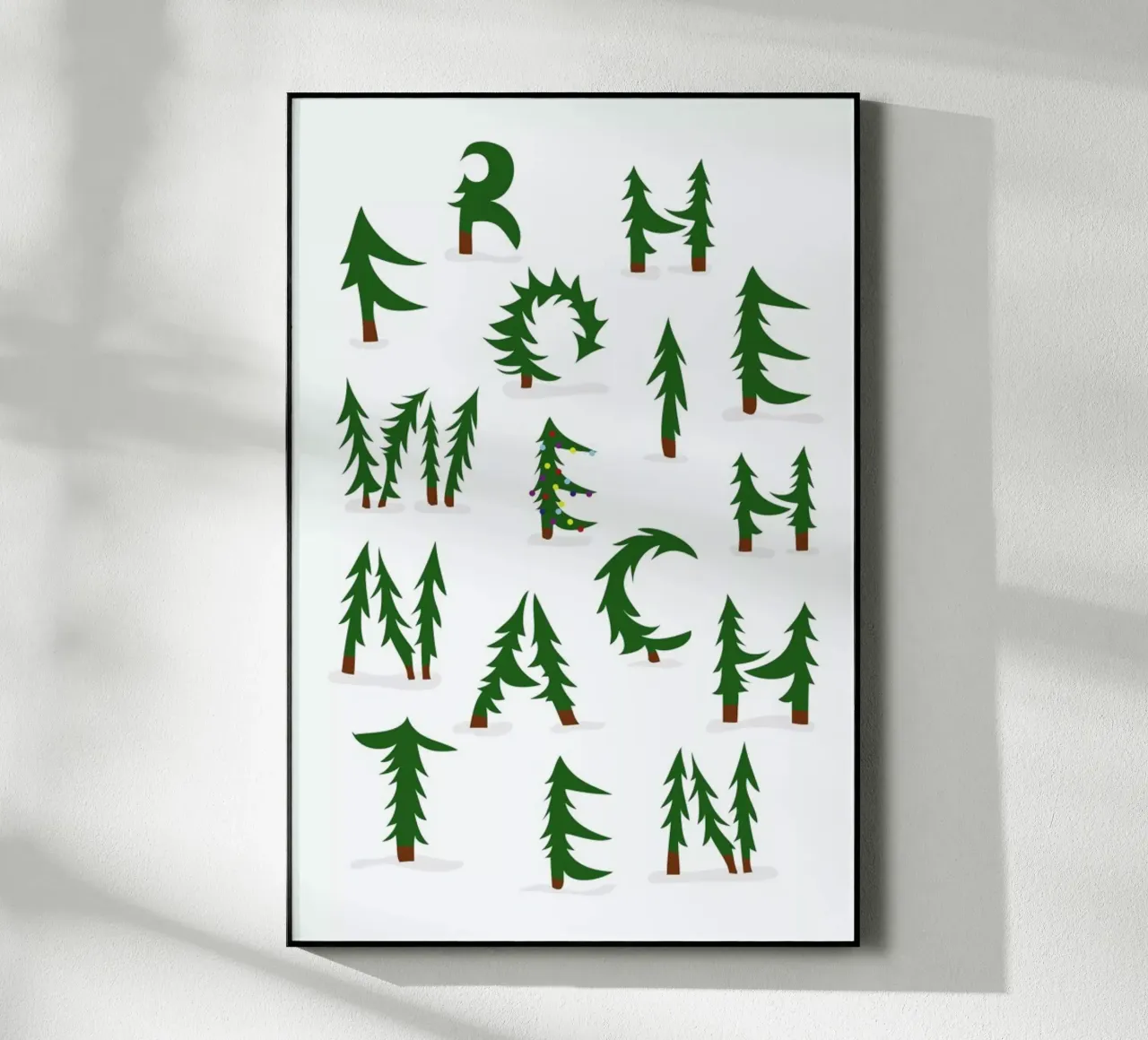 Weihnachten plexiglass da Jan Luzar