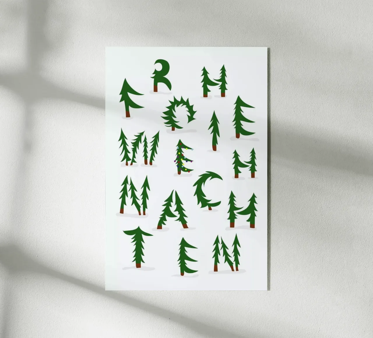 Weihnachten plexiglass da Jan Luzar