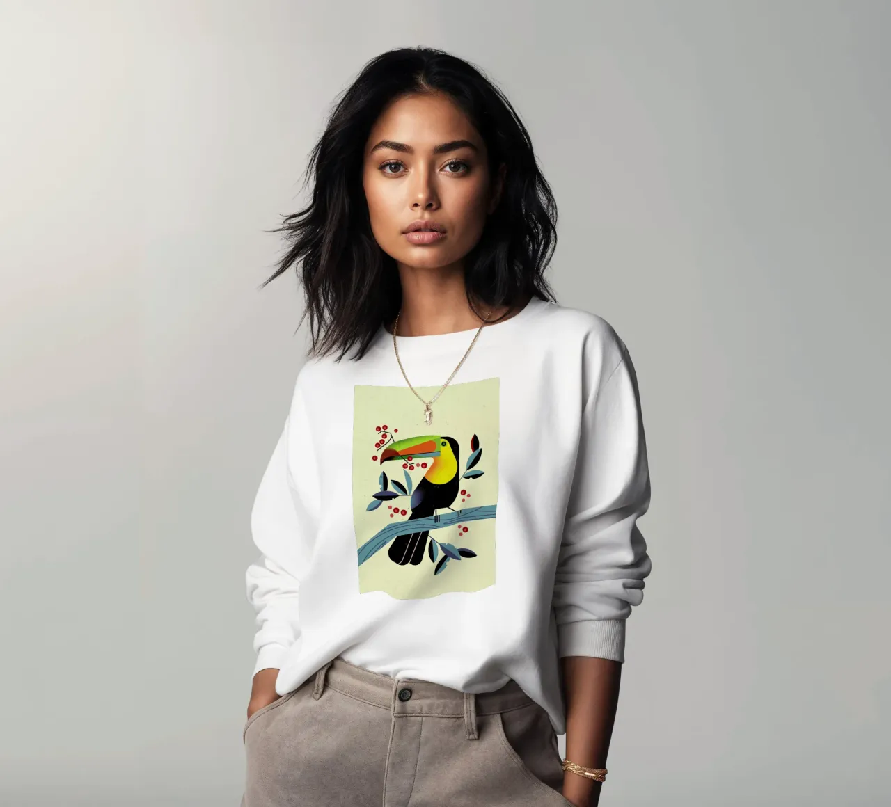 Toucan II sweatshirt by Dieter Braun