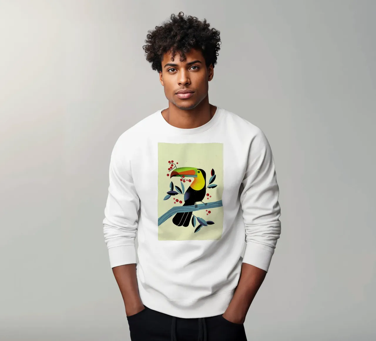 Toucan II sweatshirt by Dieter Braun