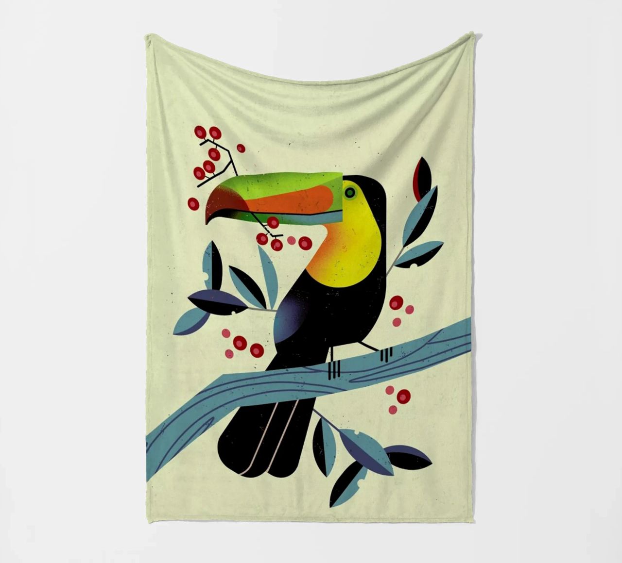 Toucan II coperta in pile da Dieter Braun